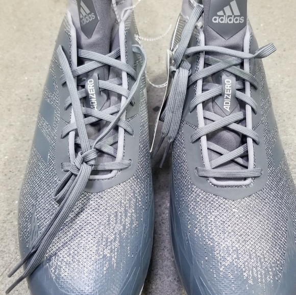 New Adidas Adizero Afterburner  size 13.5 cleats - Picture 7 of 8